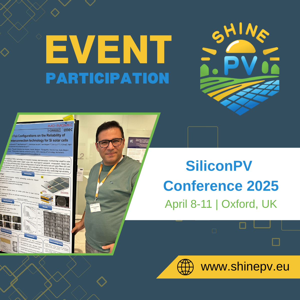 Event Participation: SiliconPV Conference 2025