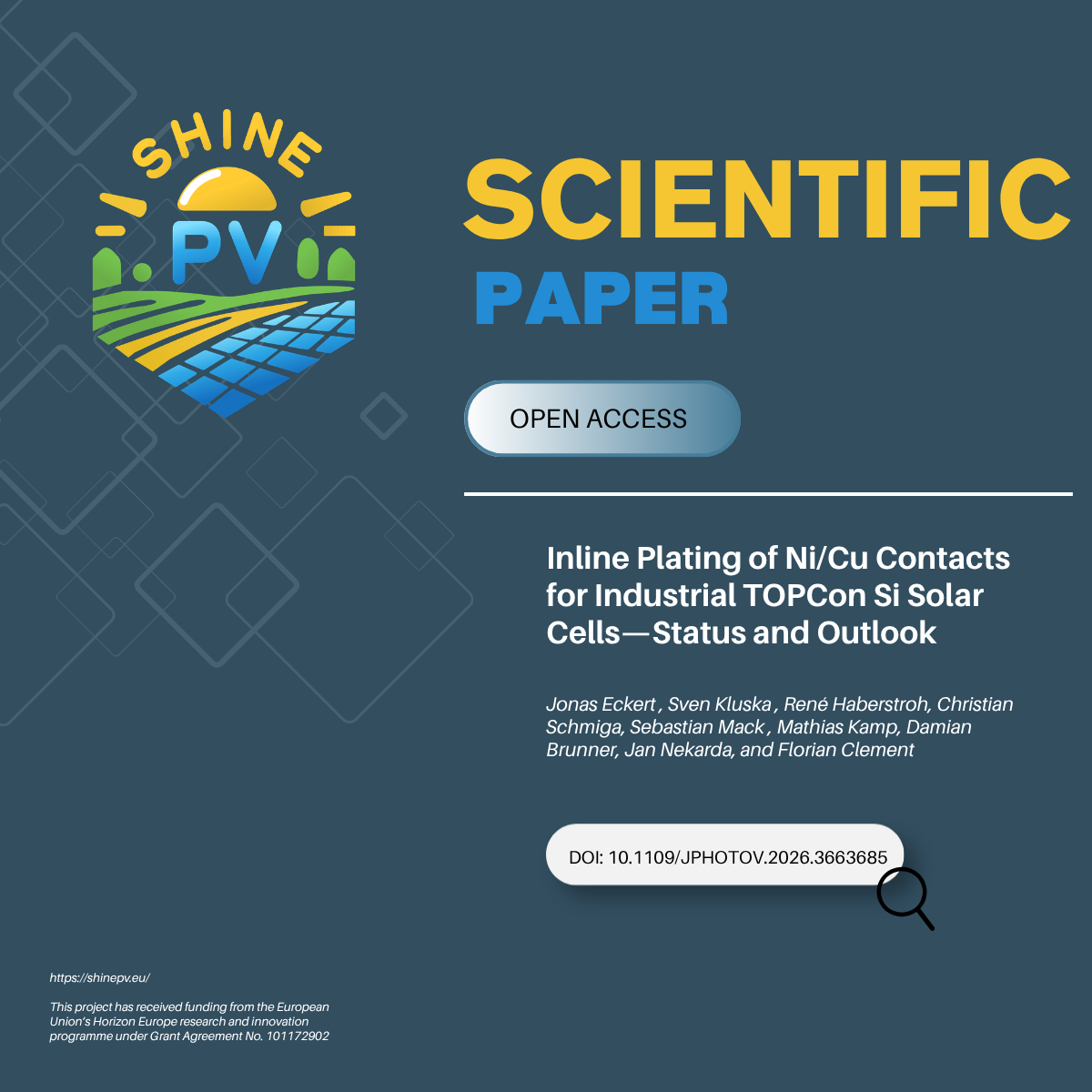 📢 New article from SHINE PV Partners! ☀️